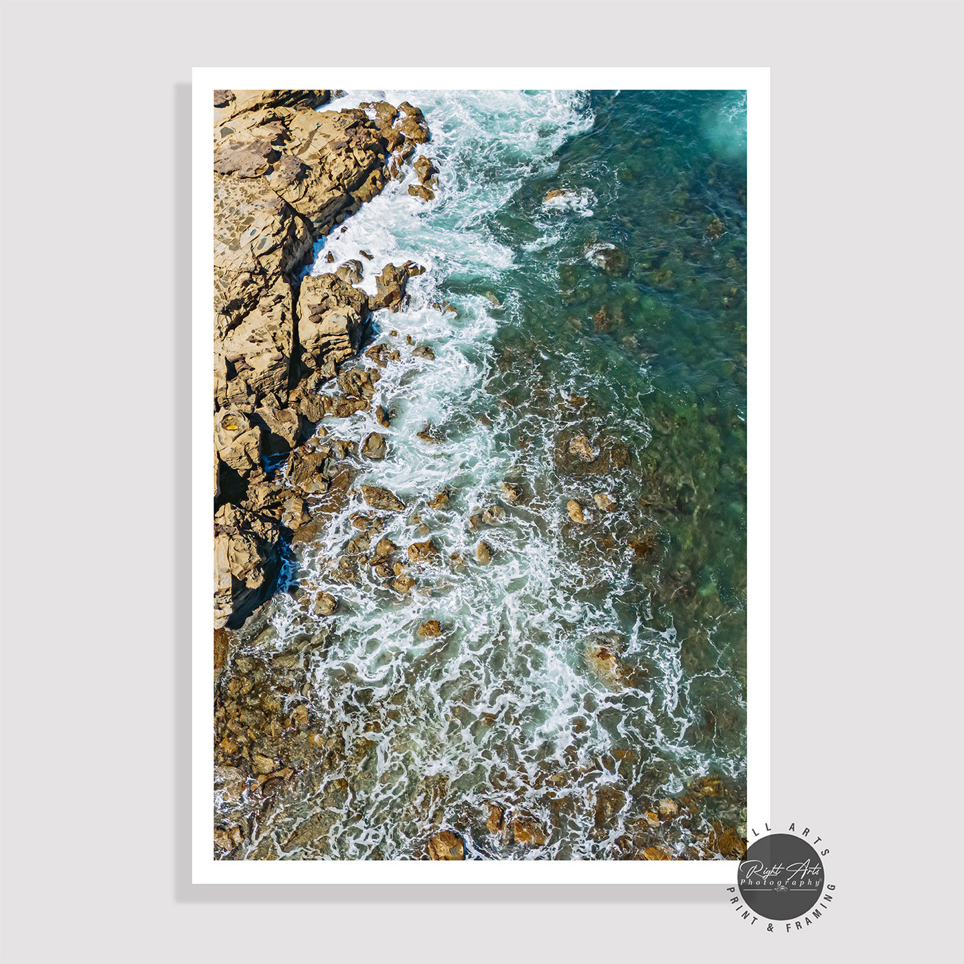 SET OF 2 - INVERLOCH COASTAL WAVE II & INVERLOCH COASTAL WAVE IV