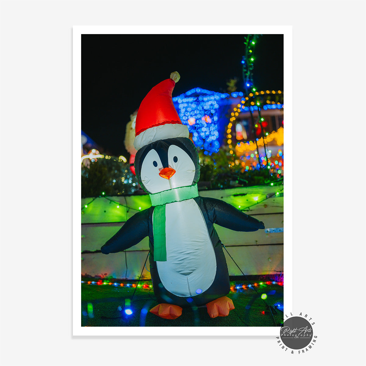 CHRISTMAS INFLATABLE PENGUIN II