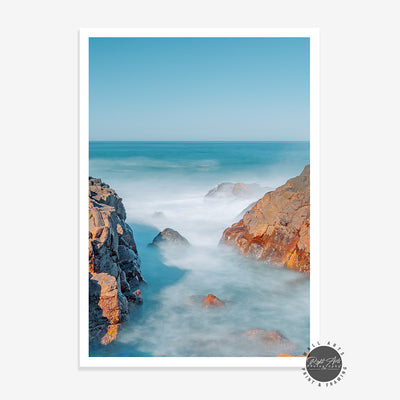 OCEAN SMOOTH WAVES