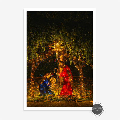 LIGHTED NATIVITY