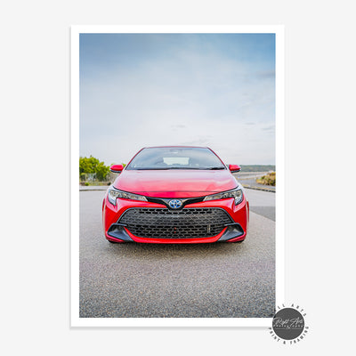 TOYOTA COROLLA ZR - RED