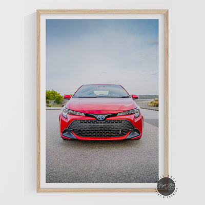 TOYOTA COROLLA ZR - RED