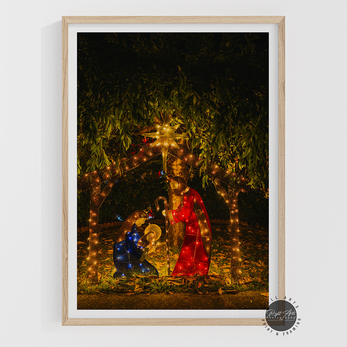 LIGHTED NATIVITY