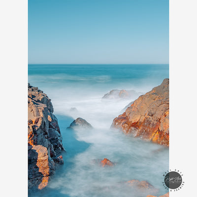OCEAN SMOOTH WAVES