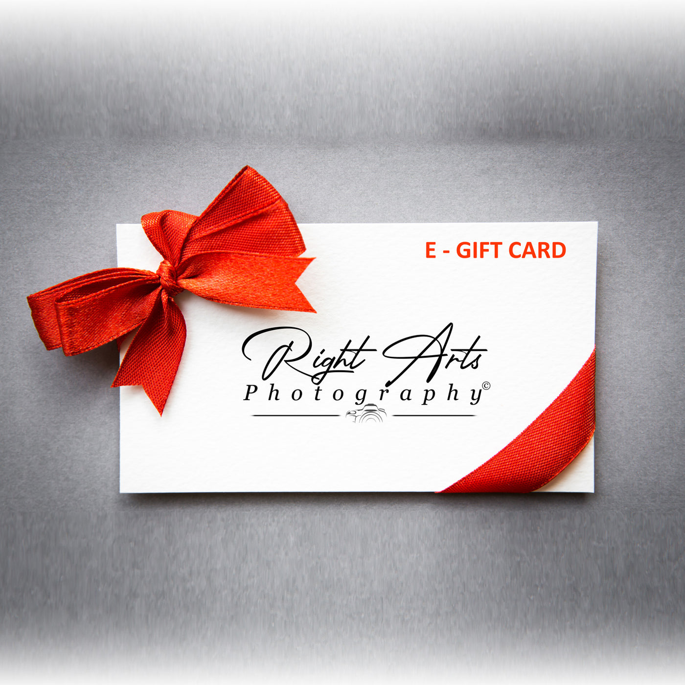 Right Arts Photography Gift Card